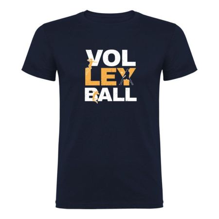 Детска Тениска BAREZO Volleyball Fan T-Shirt Navy Blue 534193 Volleyball-Fan-Shirt